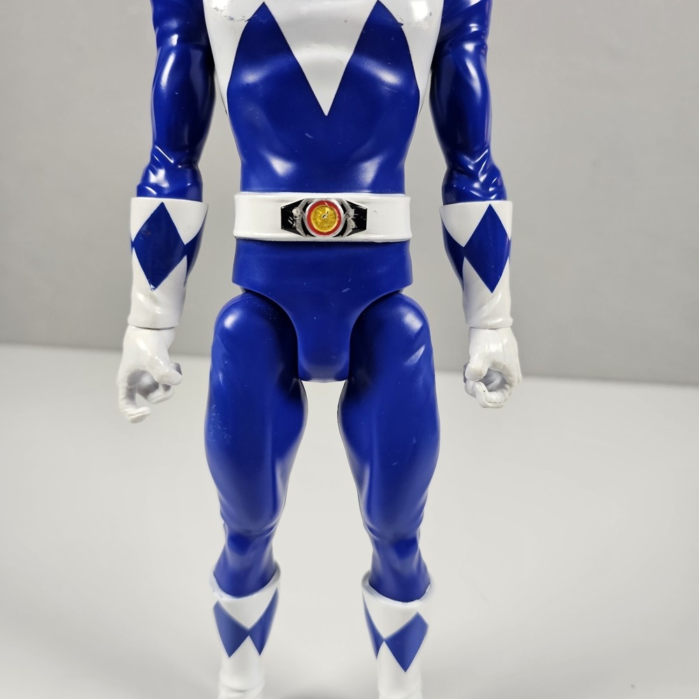 Power Rangers Blue Ranger 12" Action Figure Hasbro 2021 Large Toy - Picture 3 of 15